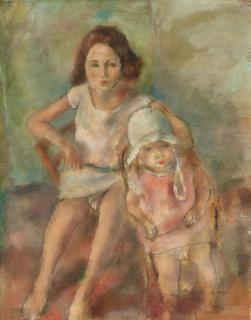 Jules Pascin - Deux enfants
