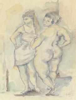 Jules Pascin - Deux femmes