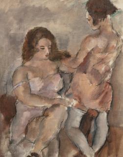 Jules Pascin - Deux Jeunes Filles
