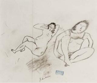 Jules Pascin - Deux personnages