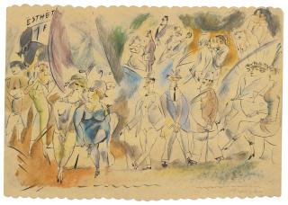 Jules Pascin - Esthet 1F And Fantaisie: Two Works