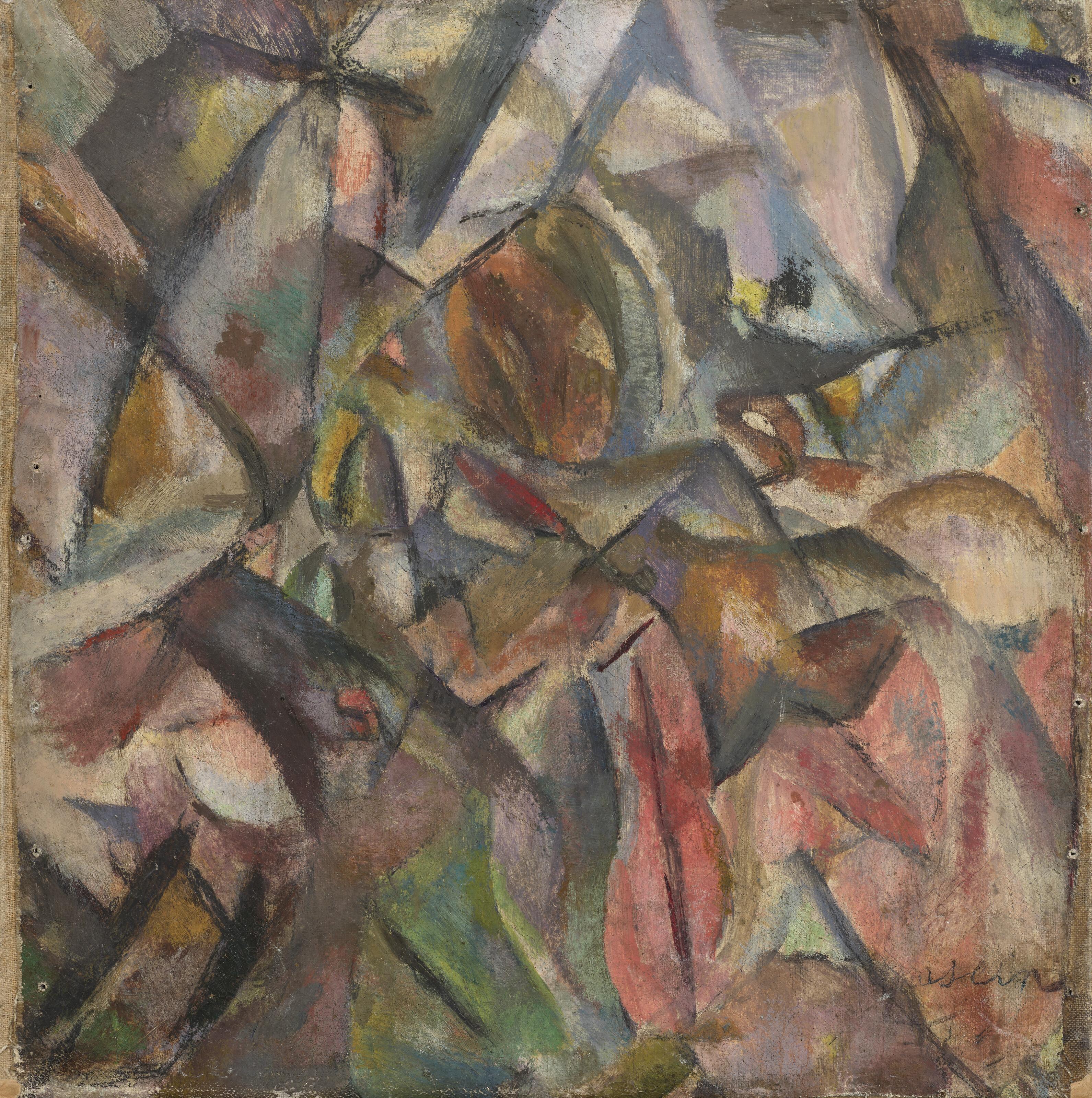 Jules Pascin - Étude cubiste