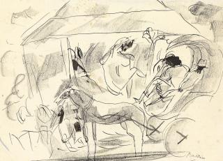 Jules Pascin - Etude pour \