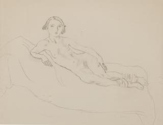 Jules Pascin - Femme allongée