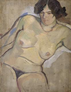 Jules Pascin - Femme nue (Carmen)