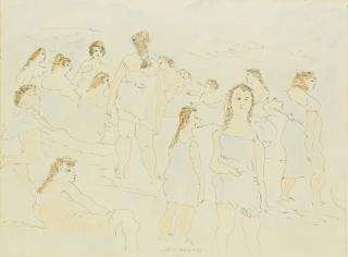 Jules Pascin - Femmes Au Bord De La Mer
