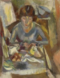 Jules Pascin - Hermine David Devant La Table