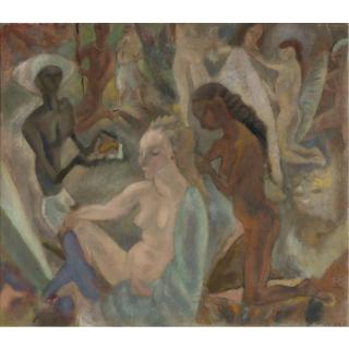 Jules Pascin - Jeunes Filles Coiffant Une Femme Blonde