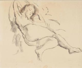 Jules Pascin - La belle Rosine