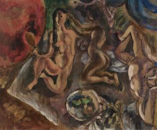 Jules Pascin - La Toilette Aux Tropiques