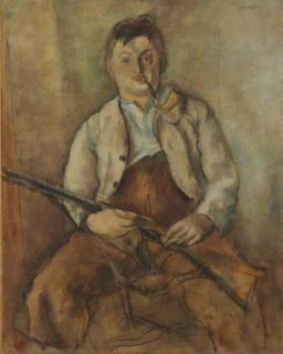Jules Pascin - Le chasseur