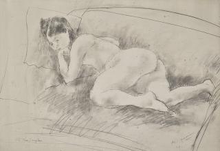 Jules Pascin - Miss Douglas