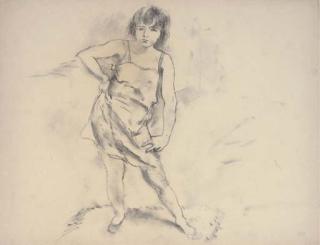 Jules Pascin - Modèle debout