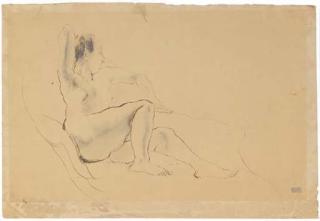 Jules Pascin - Nu allongé