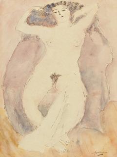 Jules Pascin - Nu (Clara)