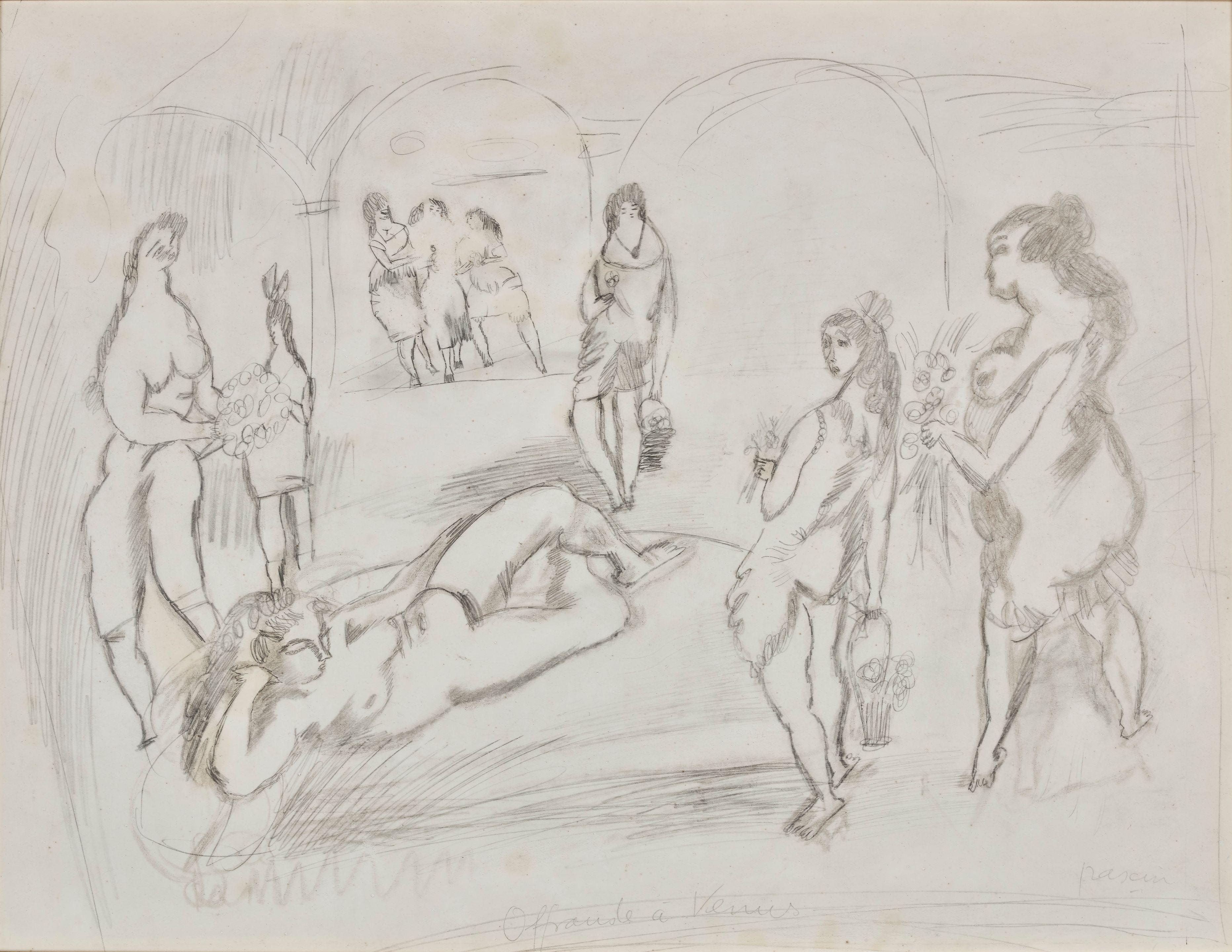 Jules Pascin - Offrande à Vénus