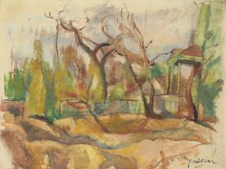 Jules Pascin - Paysage à Cuba