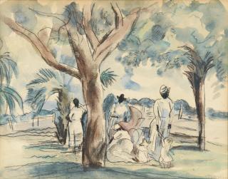 Jules Pascin - Paysage À La Havane