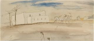 Jules Pascin - Paysage d\'Alger