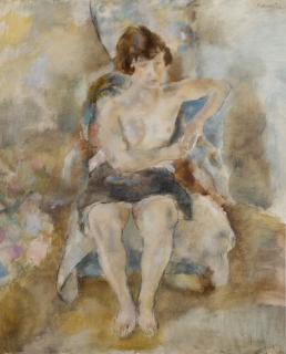 Jules Pascin - Portrait de nu
