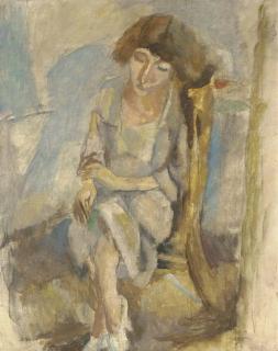 Jules Pascin - Portrait D\'Hermine David