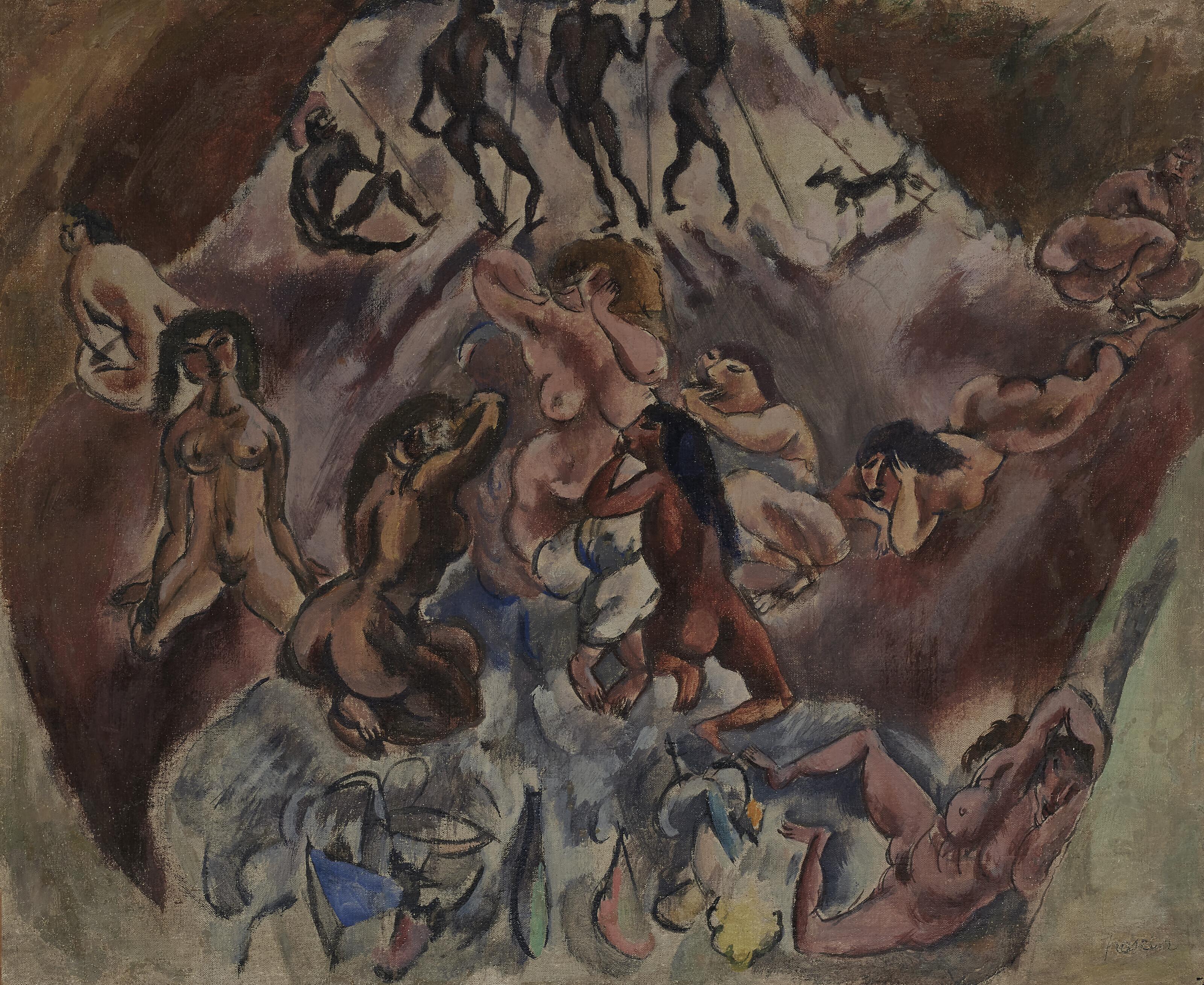 Jules Pascin - Réunion infernale