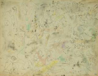 Jules Pascin - Salomé Et Le Roi Hérode