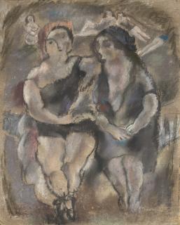 Jules Pascin - Six femmes (Baigneuses)