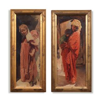 Jules Pierre van Biesbroeck - Mother and child