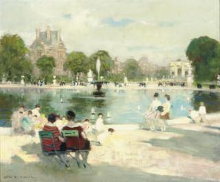 Jules René Hervé - Bassin Aux Tuileries