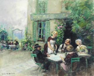 Jules René Hervé - Le Dejeuner