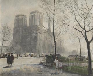 Jules Rene Hervé - Notre Dame, Paris