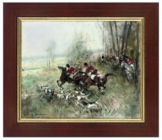 Jules René Hervé - On the scent