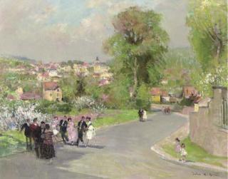 Jules Rene Herve - Promenade