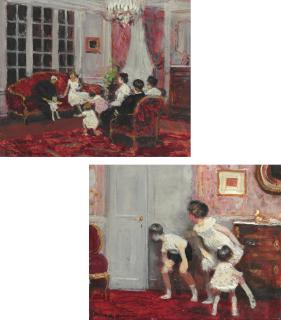 Jules Rene Herve - Scène de famille