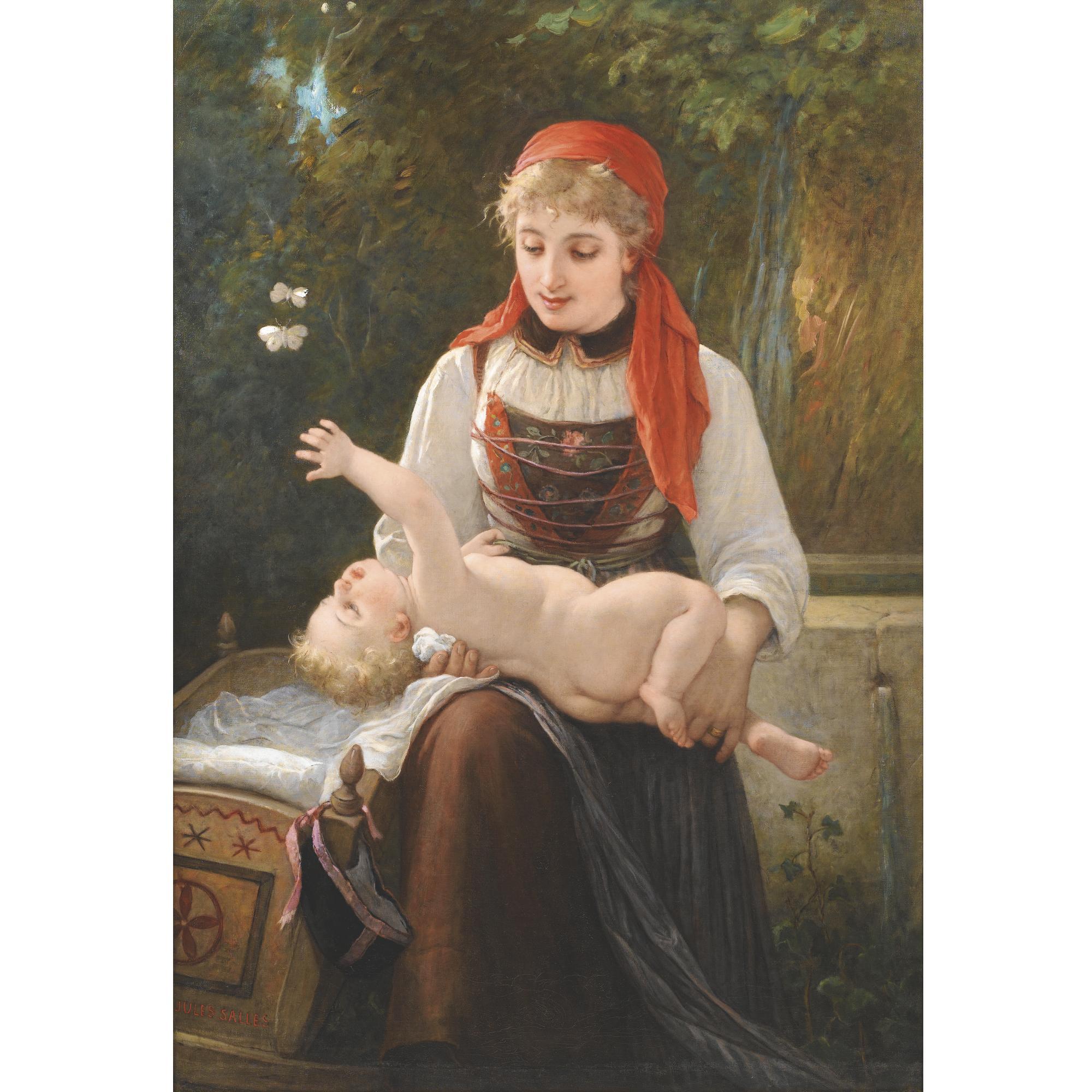 Jules Salles-Wagner - French La Valaisane