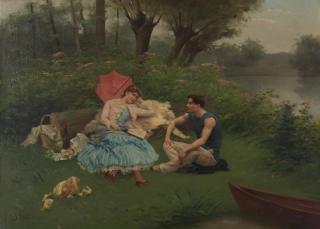 Jules Scalbert - Picnic by the river