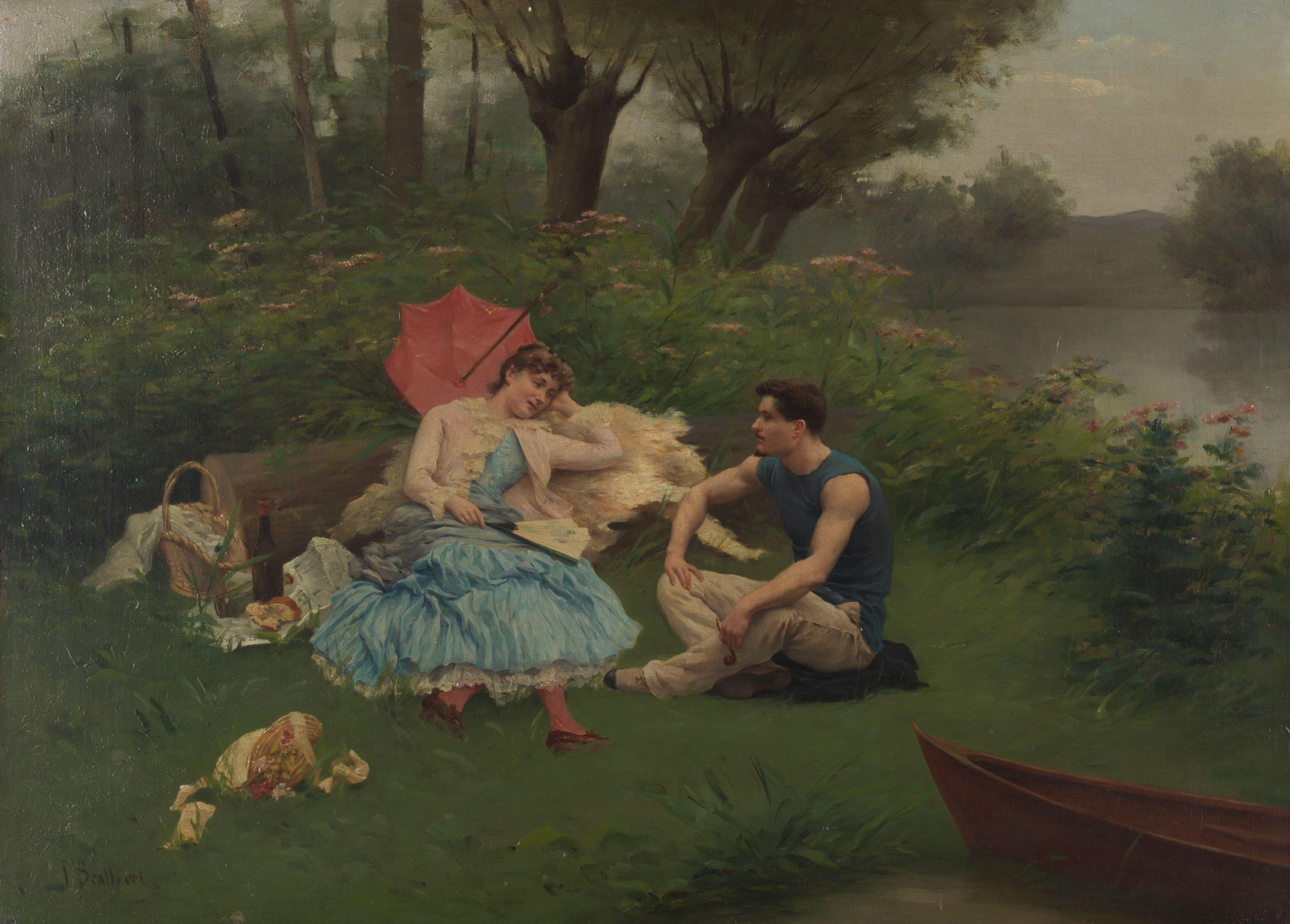 Jules Scalbert - Picnic by the river