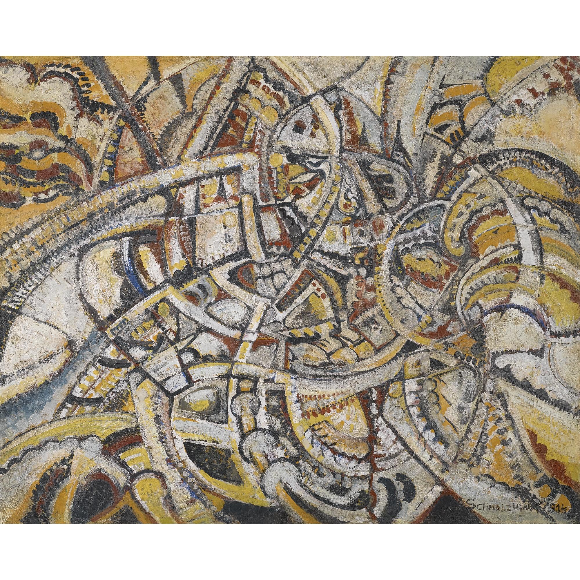 Jules Schmalzigaug - Composition Futuriste