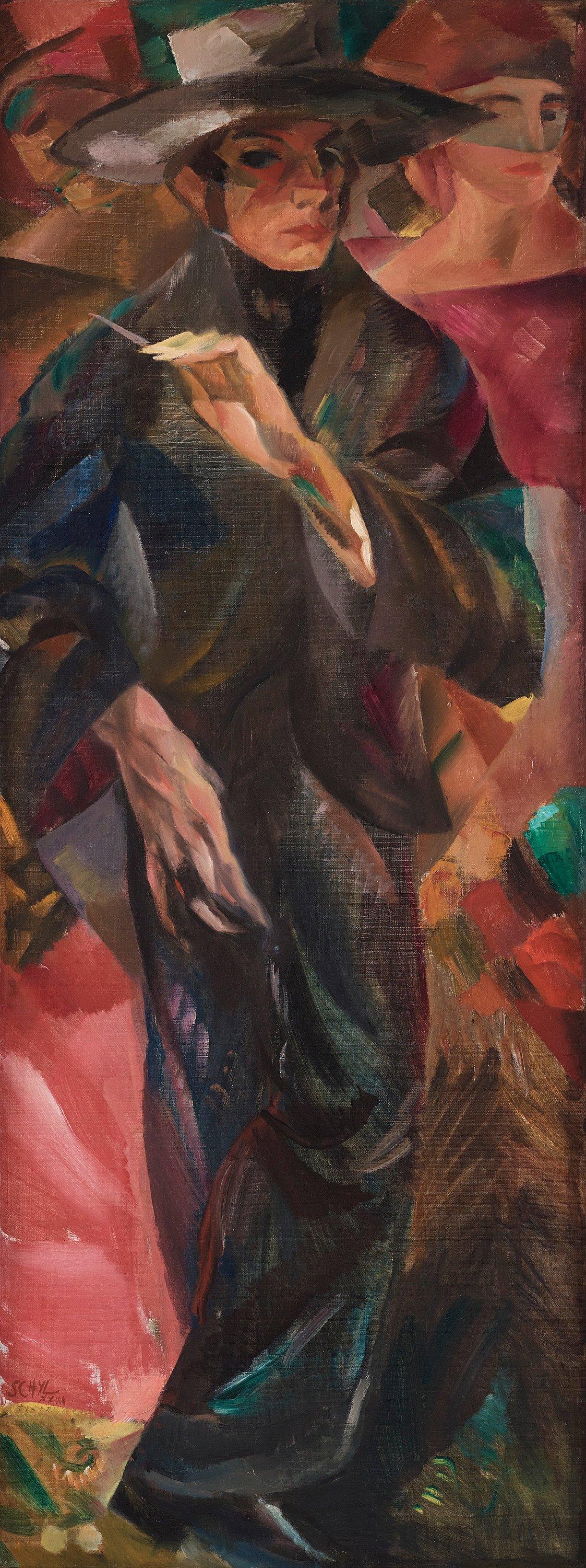 Jules Schyl - Standing dandy.