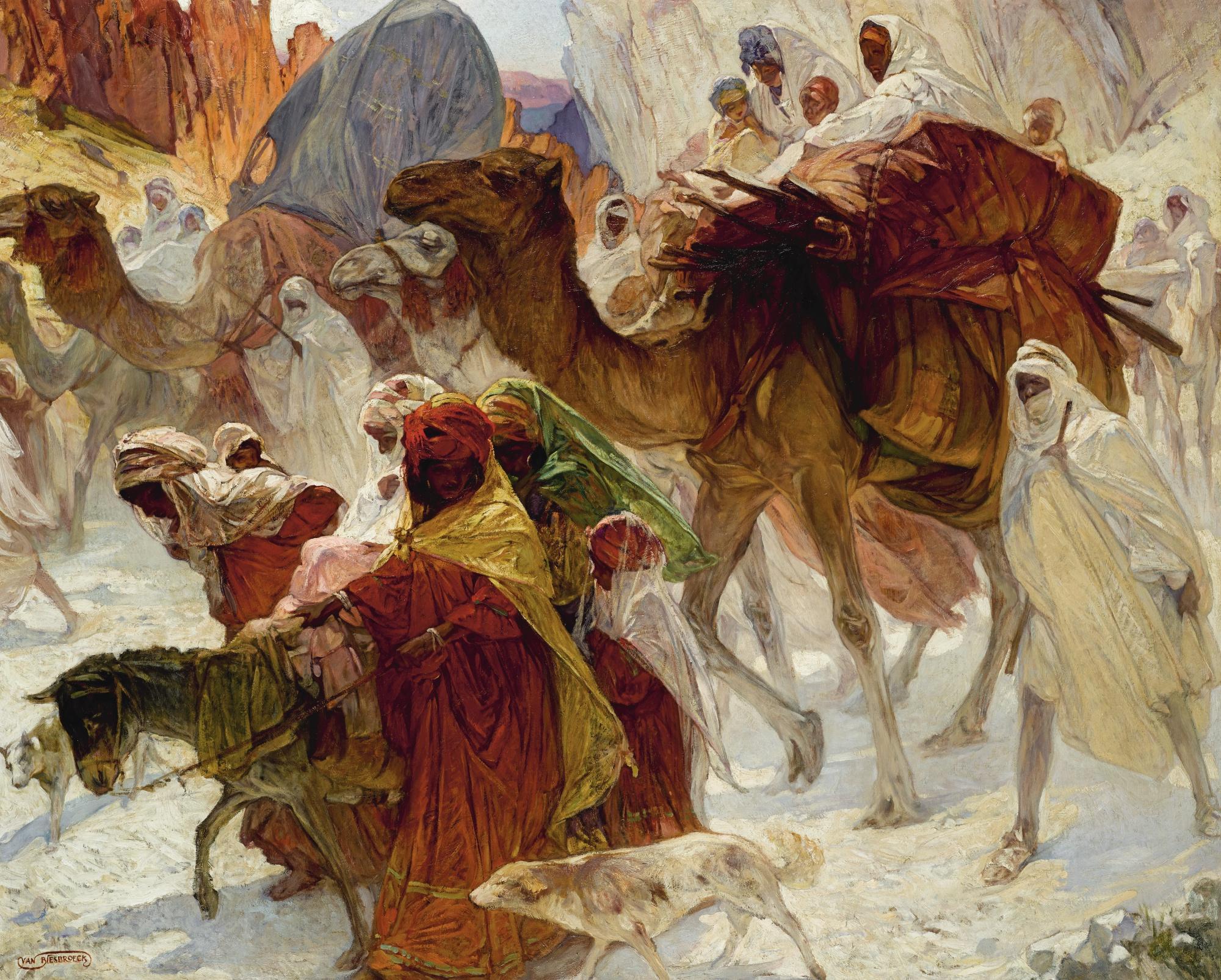 Jules Van Biesbroeck - Belgianthe Caravan, El Kantara