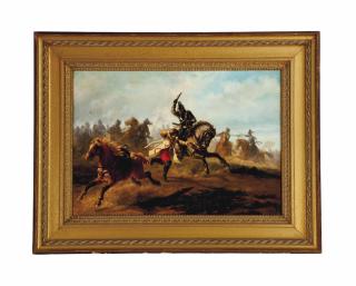 Jules Van Imschoot - The Charge of the Scots Greys, at Balaclava