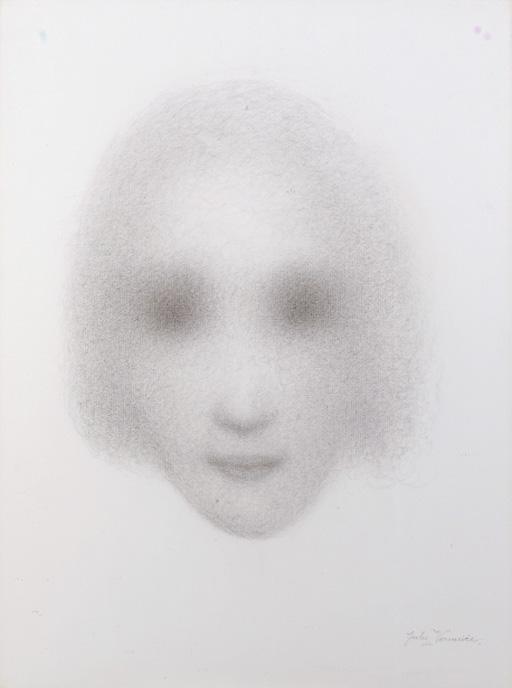 Jules Vermeire - Head of a woman