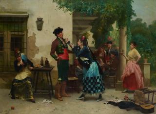 Jules Worms - The lovers\' quarrel