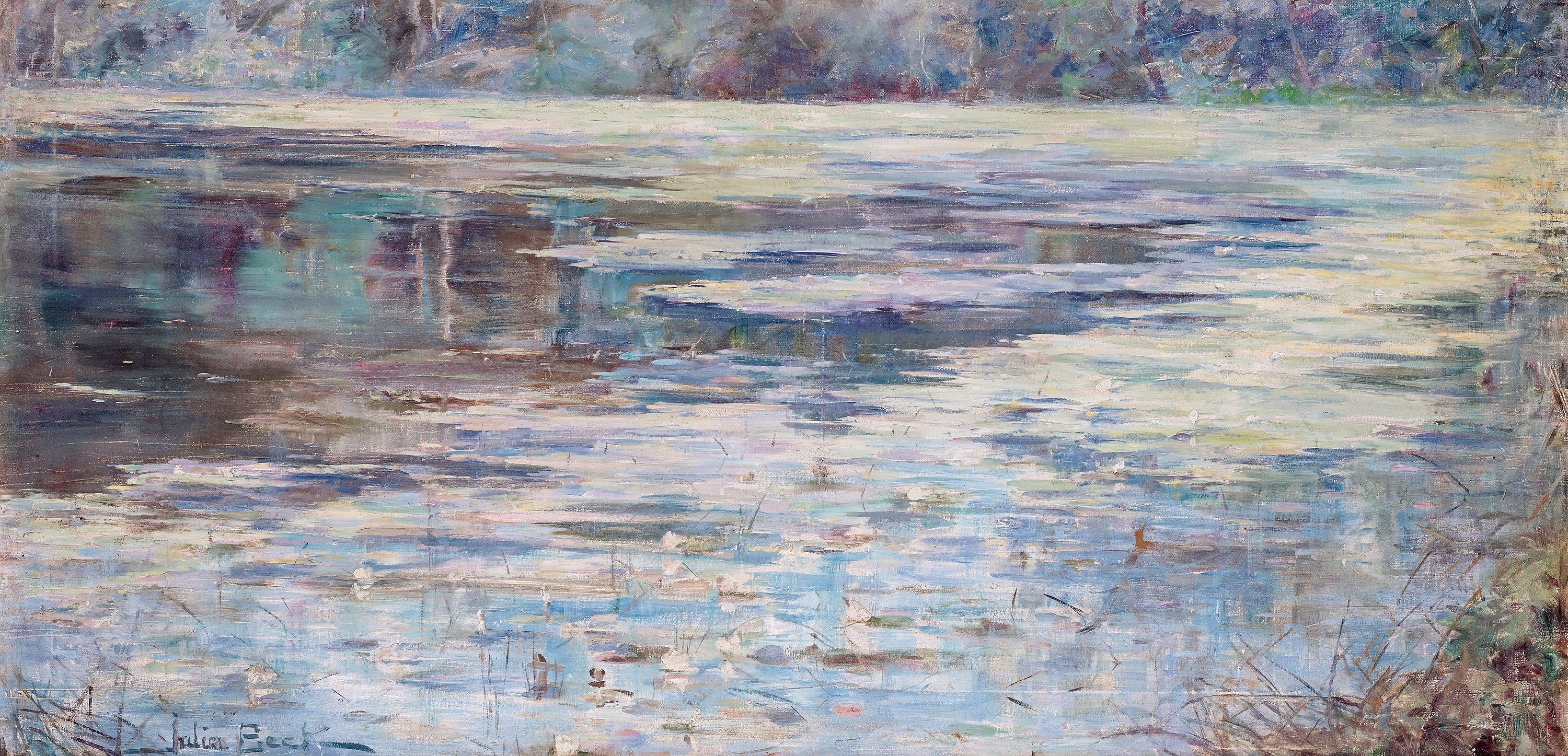 Julia Beck - L\'Etang Saint-Cucufa, près Vaucresson