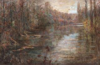 Julia Beck - River landscape