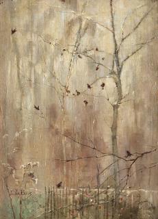 Julia Beck - Winter tree with birds