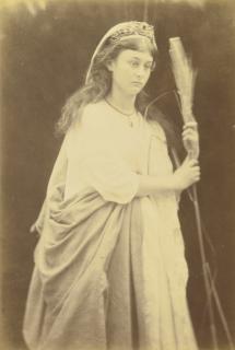 Julia Margaret Cameron - Alice Liddell As St. Agnes
