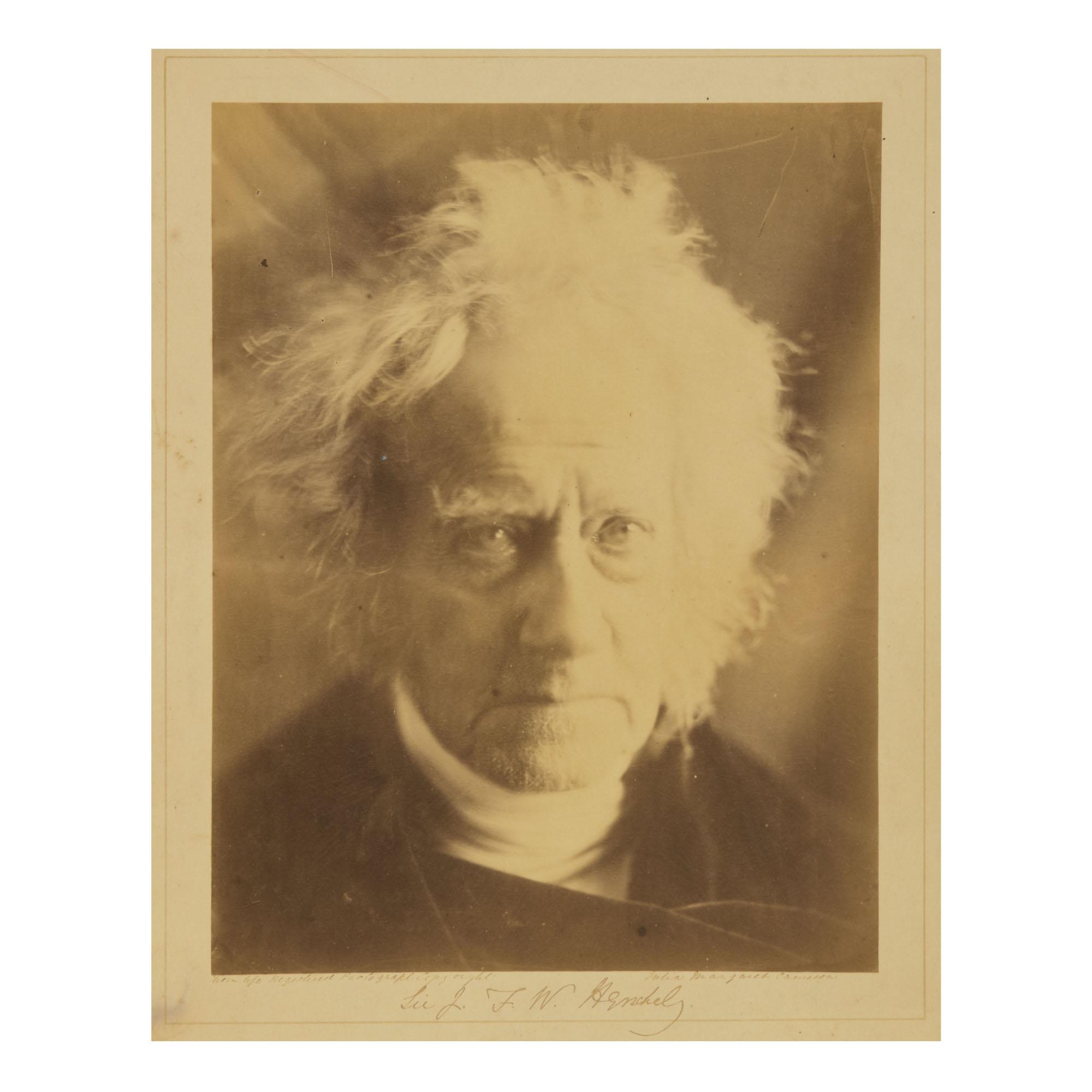 Julia Margaret Cameron - J. F. W. Herschel