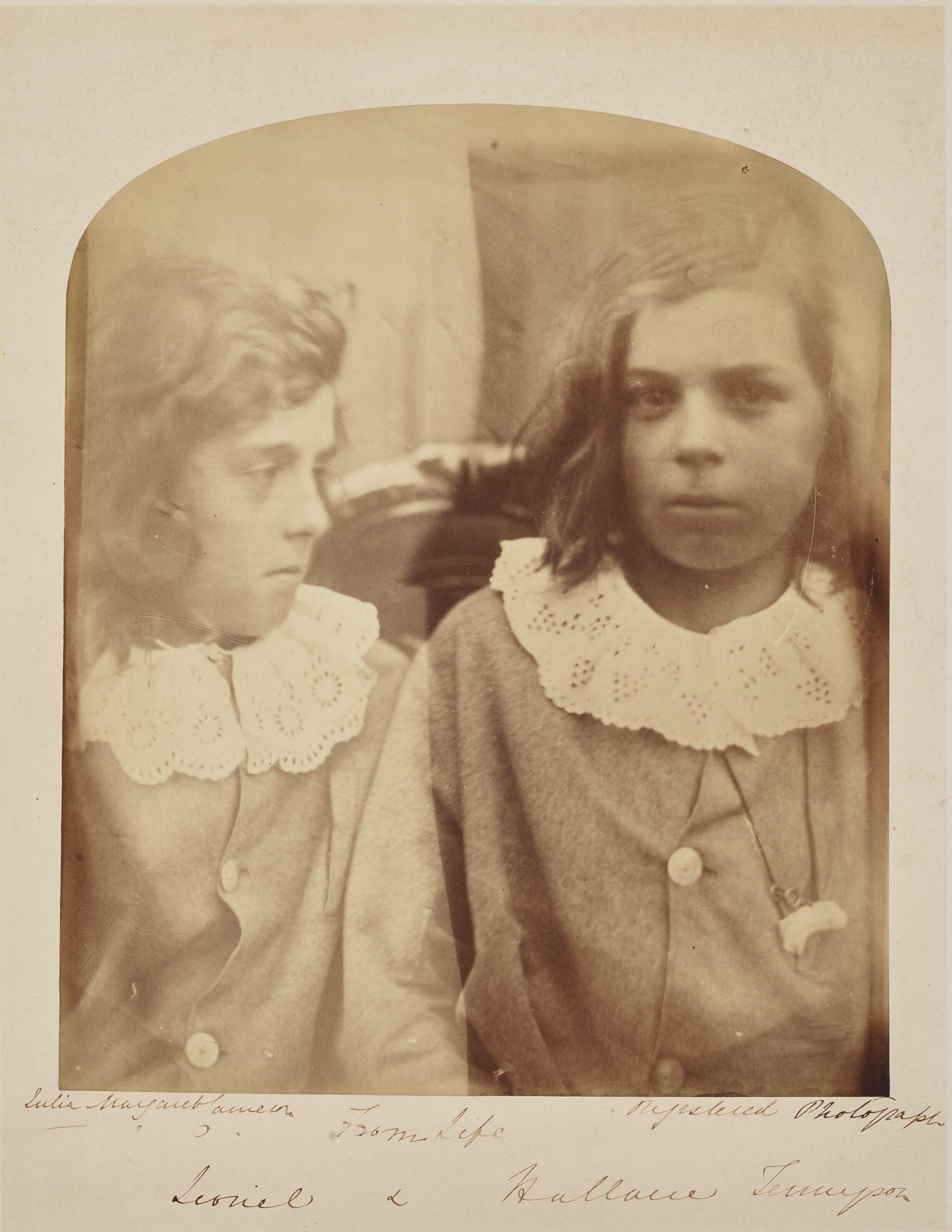 Julia Margaret Cameron - Lionel and Hallman Tennyson, 1866